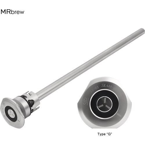 52mm G-Type Keg Spear For Ball Lock Keg Stainless Steel Beer Keg Lid ,Beer /Wine Dispenser Tools Bar /Party Homebrew Accessories