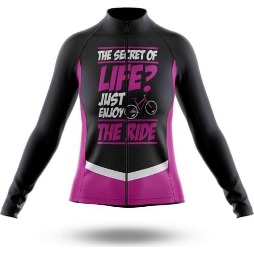 2021 Lifes Secret Cycling Jersey Long Sleeve Clothing Race Road Bike Shirts Bicycle Tops MTB Uniform Maillot