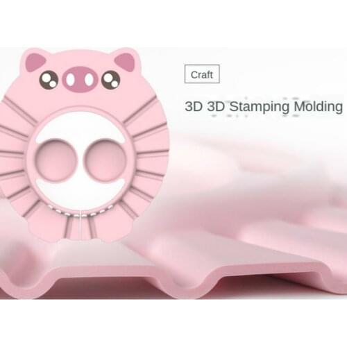 Explosion Style Kids Shampoo Baby Bath Shower Cap EVA Shower Cap Cartoon Baby Shower Cap Children Shampoo Cap