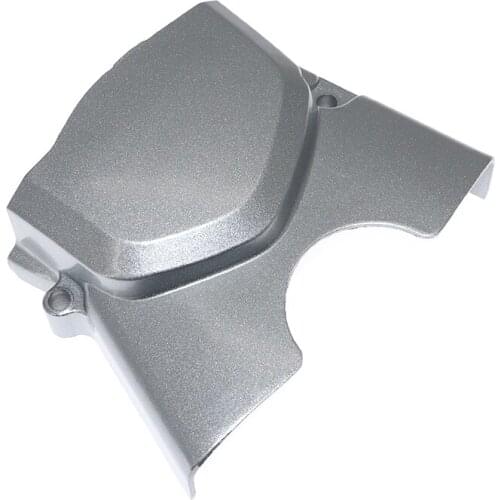 Motorcycle Engine Sprocket Chain Cover Front SChain Guard Cover Engine Protection For 90/110/125cc ATV Quad Dirt Bike Go Kart