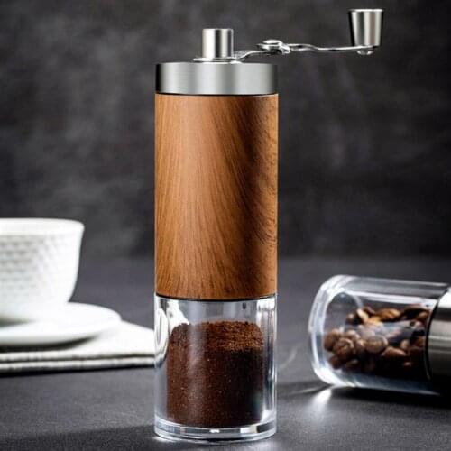 1Pc Manual Coffee Bean Hand Grinder Coffee Beans Grinding Machine Grain Mill Kitchen Coffeeware