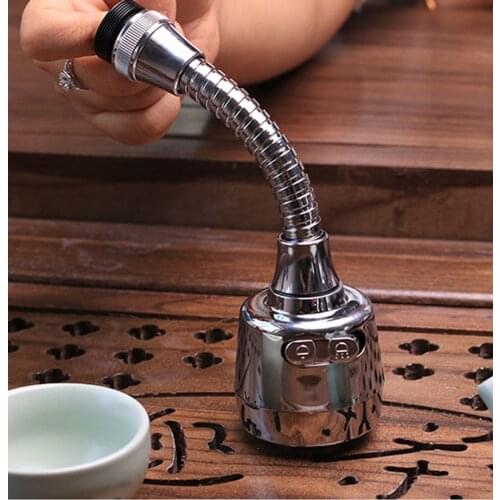 360 Degree Aerator Water Bubbler Swivel Head Saving Tap Kitchen Faucet Aerator Connector Diffuser Nozzle Filter Mesh Adapter