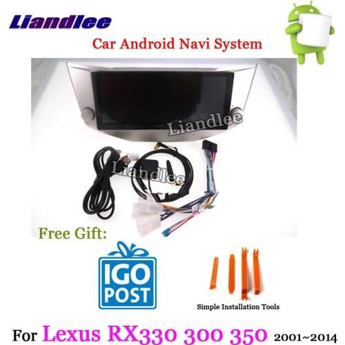 Car Android Multimedia System For Lexus RX200/RX330/RX300/RX350/400H 2001-2014 Radio GPS Navigation HD Screen
