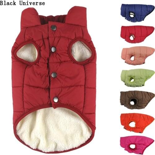 Black Universe Jackets For Dogs