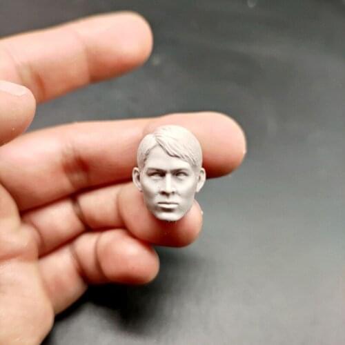 Blank 1/12 Scale KungFu Super Star Jet Li Head Sculpt Unpainted Fit 6" ML Figure