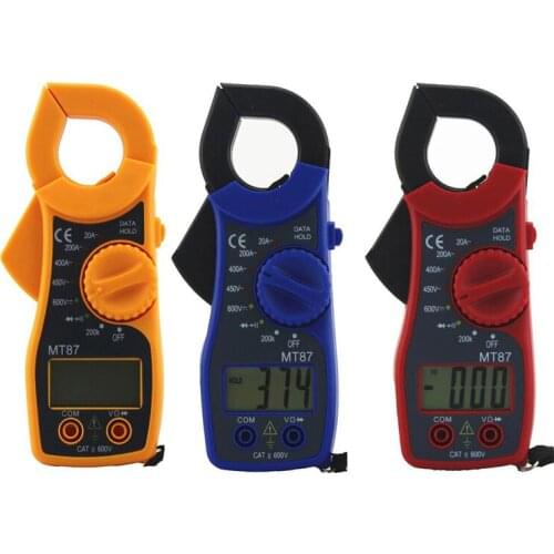 MT-87 High Precision Digital Digital Multimeter Clamp Meter Multimeter Voltmet Electric Voltage Teste Multimeter Without Battery