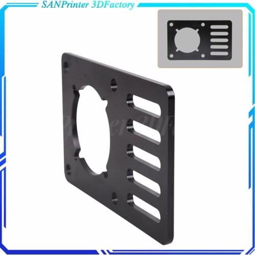 3D Printer part Openbuilds nema23 motor mounting plate aluminum 96.5mmx60mmx3mm fixed bracket OX CNC v-slot