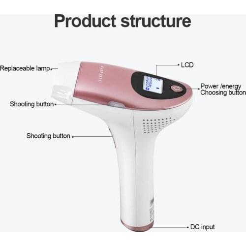 FDA MLAY T3 Laser depilator IPL Hair Removal Machine 500000 Flashes Hair Removal Device Bikini Trimmer Facial Laser Epilator