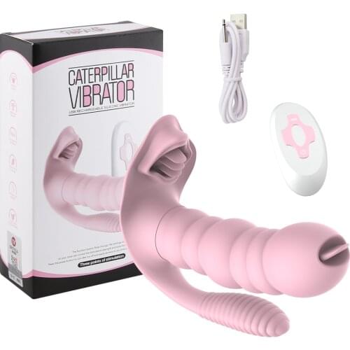 G-Spot Licking Vibrator 3 in 1 Clitoris Stimulation for Women Nipple Sucking Vagina Massage Vibratiing Female Maturbator Sex Toy