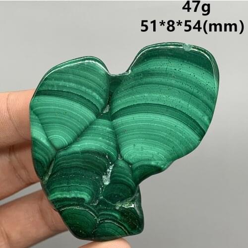 BEST! 100% Natural green malachite polished mineral specimen slice rough stone quartz Stones and crystals Healing crystal