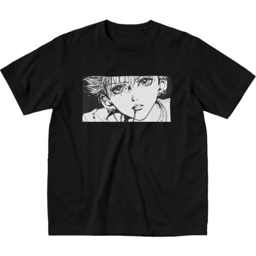 Mens Nana Manga T Shirt Short-Sleeve Cotton Tshirts Cool T-shirt Designer Ren Honjo Tee Plus Size Apparel