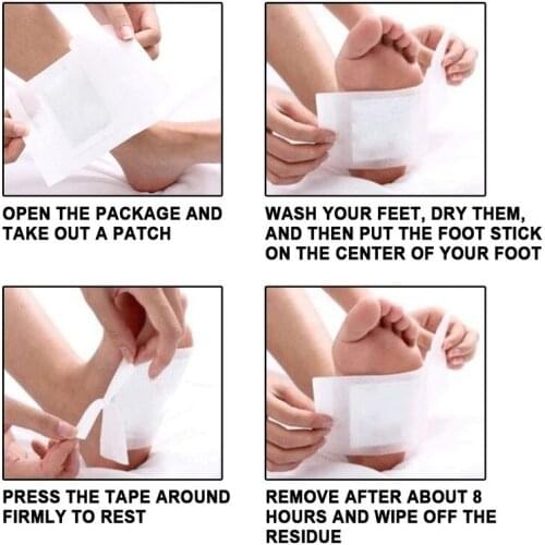 Artemisia Argyi Foot Patch Deodorizes, Refreshes, Helps Sleep, Nourish Wormwood, Mild Foot Care Foot Care