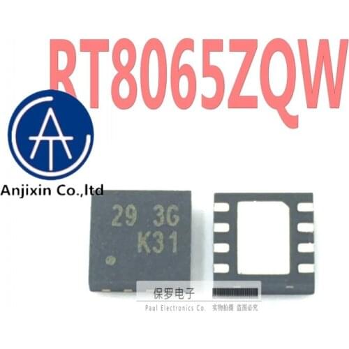 10pcs 100% orginal new real stock Switching regulator RT8065ZQW RT8065 silk screen 29 WDFN-8