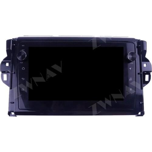 Touch Screen Car DVD Player Android 10 4+128G For Toyota Fortuner 2015-2018 GPS Navigation IPS Auto Radio Multimedia Heard Unit
