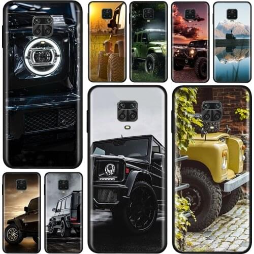 Silicone Cover Off-Road Cars Male Men For Xiaomi Redmi Note 10 10S 9 9C 9S Pro Max 9T 8T 8 7 6 5 Pro 5A 4X 4 Phone Case