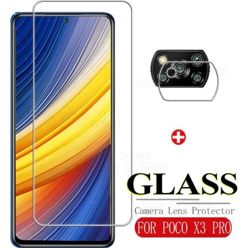 Camera glass for xiaomi poco x3 pro smartphone protective glass on little pocophonex3 pro x 3pro pocox3 x3pro 6.67'' safty glass