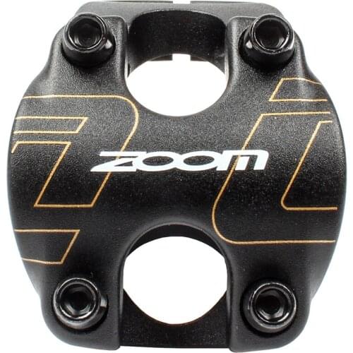 ZOOM Mountain Bike Handlebar Stem 31.8mm to 28.6mm Hole Diameter Bicycle Bar Stem Upgrade Replacement Parts 12° Adjustable