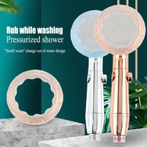 Bathroom Three-Speed Shower Head High Pressure Shower Nozzle Beauty Water Saving Purification Hand-Held Massage Shower Shower