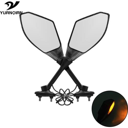 Universal motorcyle Plastic + glass Mirror Motorbike Side rearview mirror For Honda CB919 CBF1000 A CBF600/SA CBF 600