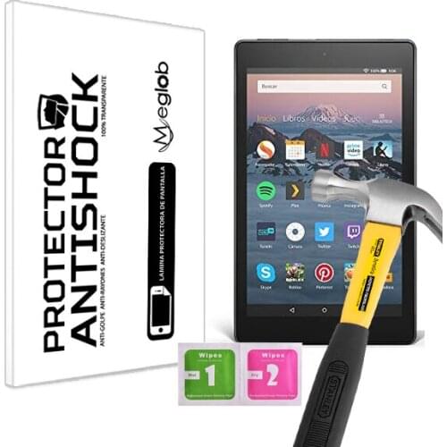 Screen protector Anti-Shock Anti-scratch Anti-Shatter compatible with Amazon Fire 7 HD 2019