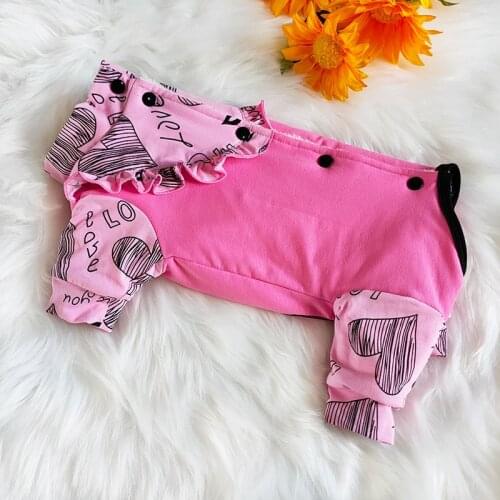 Winter Pet Dog Jumpsuit Clothes Overalls Thicken Warm Puppy Suit For Small Dogs Outfit Pomeranian Poodle Chihuahua Yorkie Coats
