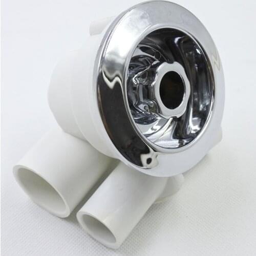 Massage tub accessories,Plastic chrome surface massage tub nozzle,3 inch v-shape,Perfect for bathtub nozzles