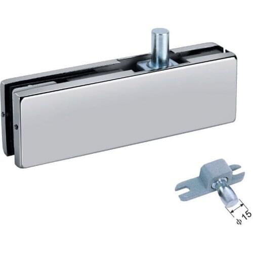 Freeshipping 304 KE-30 Stainless Steel Glass Door Patch Fitting Top Patch Bottom Patch Glass Clamp for Glass Door