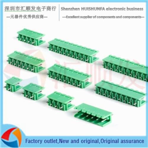 KF2EDGV-5.08 Straight pin socket 300V/10A 5.08mm pitch plug-in terminal