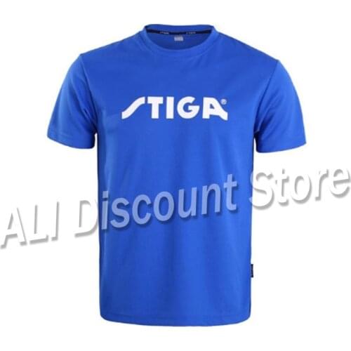 Stiga Table Tennis Shirt Sport Jerseys Badminton Jersey Tennis Masculino Mujer shorts