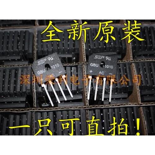 GBU1010 flat bridge rectifier bridge Bridge reactor 10A / 1000V lot of cash can be directly captured