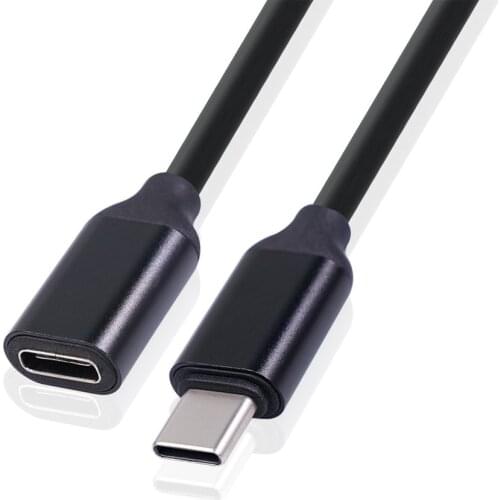 0.5/1/1.5m Extension Cable Type-C Male To Female Usb Connector Extension Cord USB Cable Extender Data Cord For Laptops Tablets