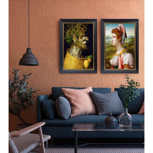 Cuadros Vintage Classical Style Canvas Print Painting Poster Art Wall Pictures for Living Room Retro Character Body Home Decor-8