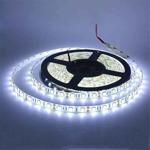DC12V 5050 SMD 5M/lot RGB LED Strip Light Waterproof Led Tape flexible Strip Light 60Leds/m Tira Home Decor Lamp Car Lamp