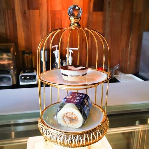 European-style Multi-layer Cake Rack Fruit Storage Tray Dessert Rack Living Room Candy Display Rack Afternoon Snack Storage Rack