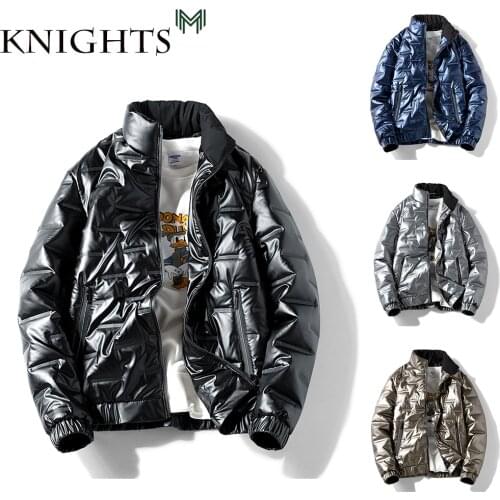 2021 New Waterproof Winter Jacket Men Parka Men Warm Winter Coat Men Thicken Zipper Reflective Surface Large Size Mens Jackets