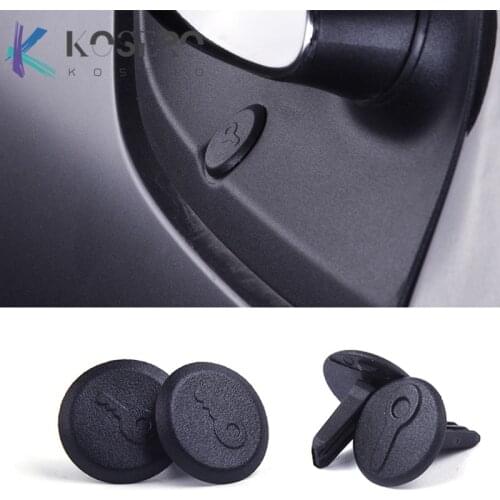 Main driver Car door key hole cover Accessories For Mercedes SMART 453 451 Fortwo Car styling Accessories
