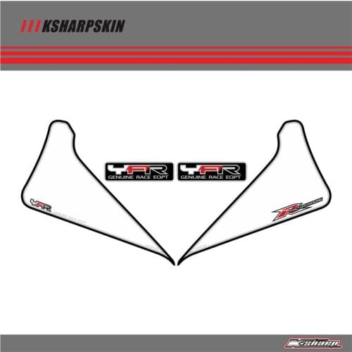 Front Fairing Motor Number Board 3D Gel Protector for YAMAHA R6 2003-2004 2005