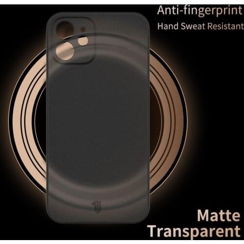 X-Level For iPhone 12 Pro Max Clear Case Super Thin Slim Cases Hard PP Protective Phone Case Cover For iPhone 12 Pro Max Case