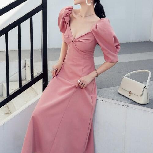 QoerliN Pink Summer Dresses