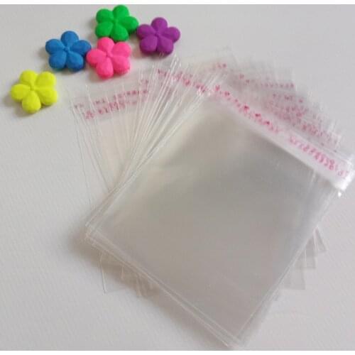 2000pcs Opp Bag Self Adhesive Clear Transparent Bags For Women/cloth/gift/Jewelry Pouches Small Plastic Bags Display Packing Bag