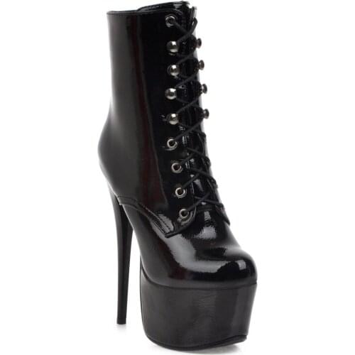 Slim Heel Super High Heel Strap Super High Waterproof Platform Mid-calf Boots Round Toe Solid Shoes Platform Womens White Boots