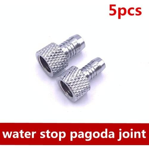 Water-cooling joint water stop pagoda hose to hard tube conversion head internal thread pagoda head G1/4 outer diameter 9MM 11MM