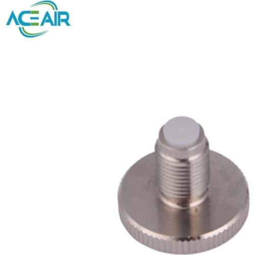 Air Fill Valve Bleeder 1/8BSPP Stainless Steel With POM Pin Seal