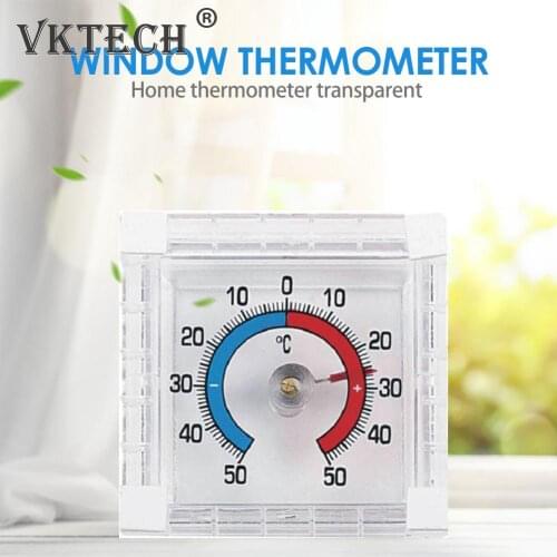 Pointer Type Waterproof Thermometer Temperature Meter for Outdoor Window Garden Mini Pointer Temperature Meter