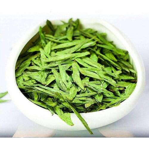 250g Famous Good Quality Dragon Well 2020 New Spring Long-jing Green Tea for Weight Lose Health Care Tender Aroma