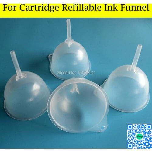 8 Pieces/Lot Plastic Funnel Ink Refill Funnel Use For Epson Large Format Printer