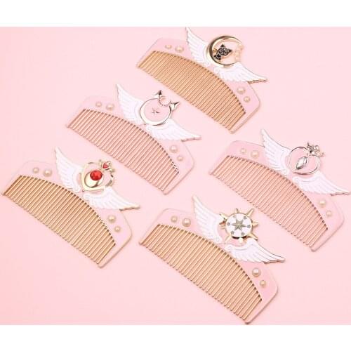 Anime Peripheral Gift Comb Girl Heart Creative Straight Hair Comb Comb Girl Gift Gift