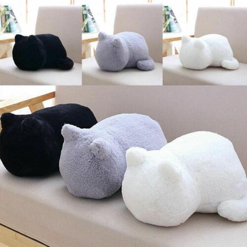 Faroot 2020 Stuffed Cotton Pillow Toy Doll Gifts Home Decoration Sofa Bed Accessories Cartoon Cat Animal Cushion Plush Throw