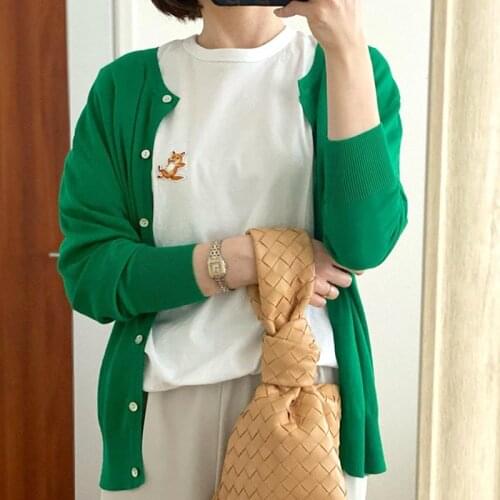 Rowling Women Fox Print Graphic Tees Summer Short Sleeve O Neck Cotton Logo T-Shirt Simple Casual White Good Quality Tops2021 #2