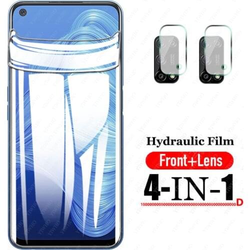 Full Cover Screen Protector Hydrogel Film For Oppo Realme 7 5G Phone Soft Protective Film Not Glass For Oppo Realme 75g RMX2111